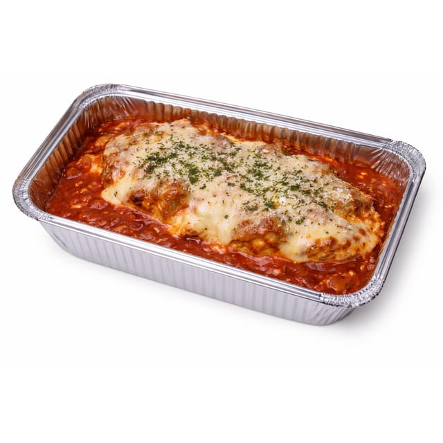 Tuesday Chicken Parmigianna Dinner.