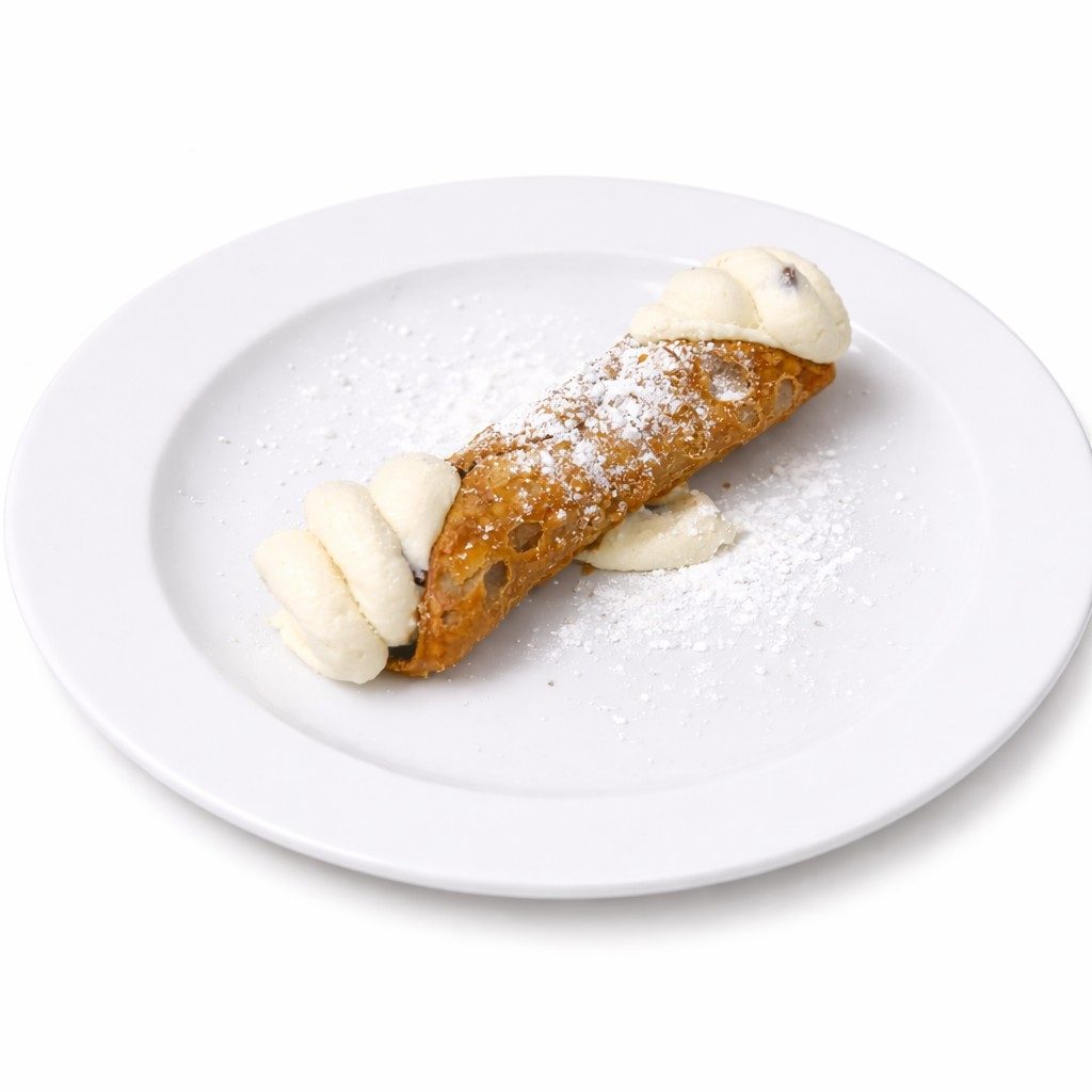 Homemade Cannoli.