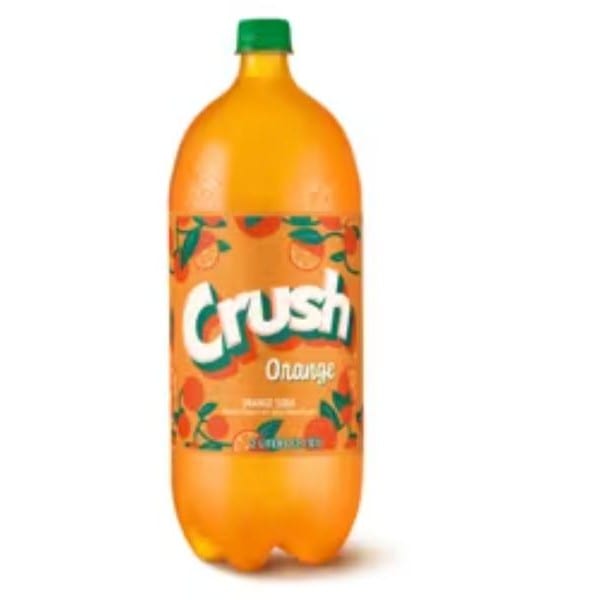 2 liter Orange Crush.