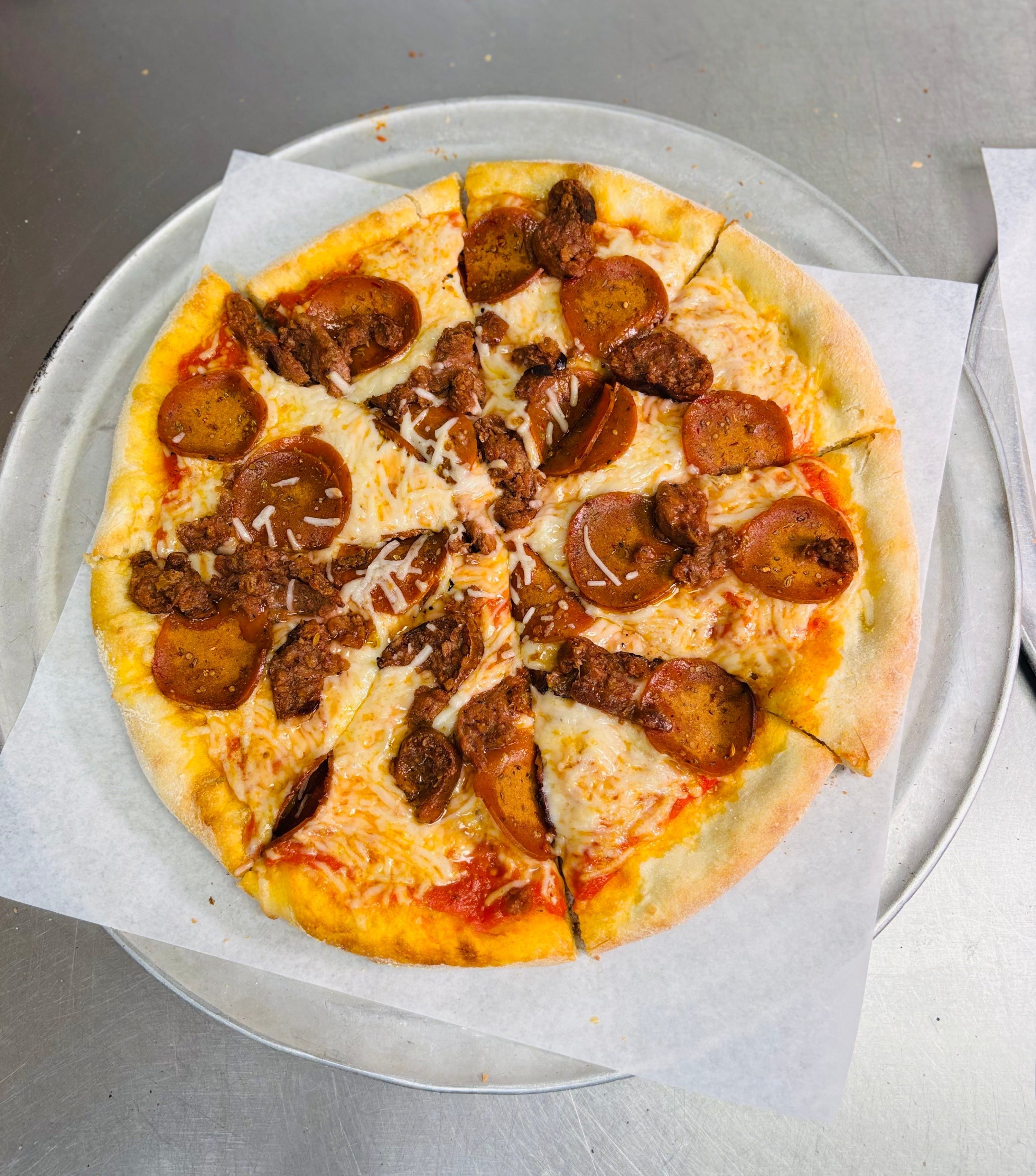 Meatless Lover's Vegan Pizza 🌱.