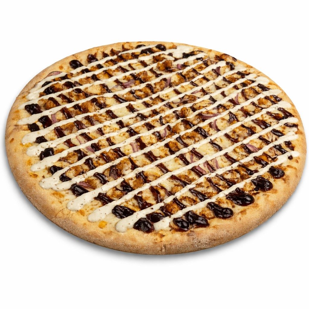 BBQ Chicken Pizza.