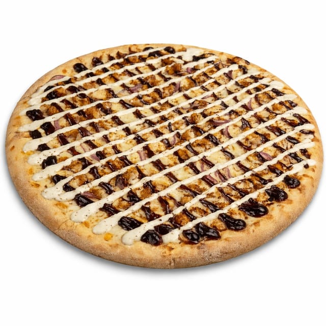 BBQ Chicken Pizza.