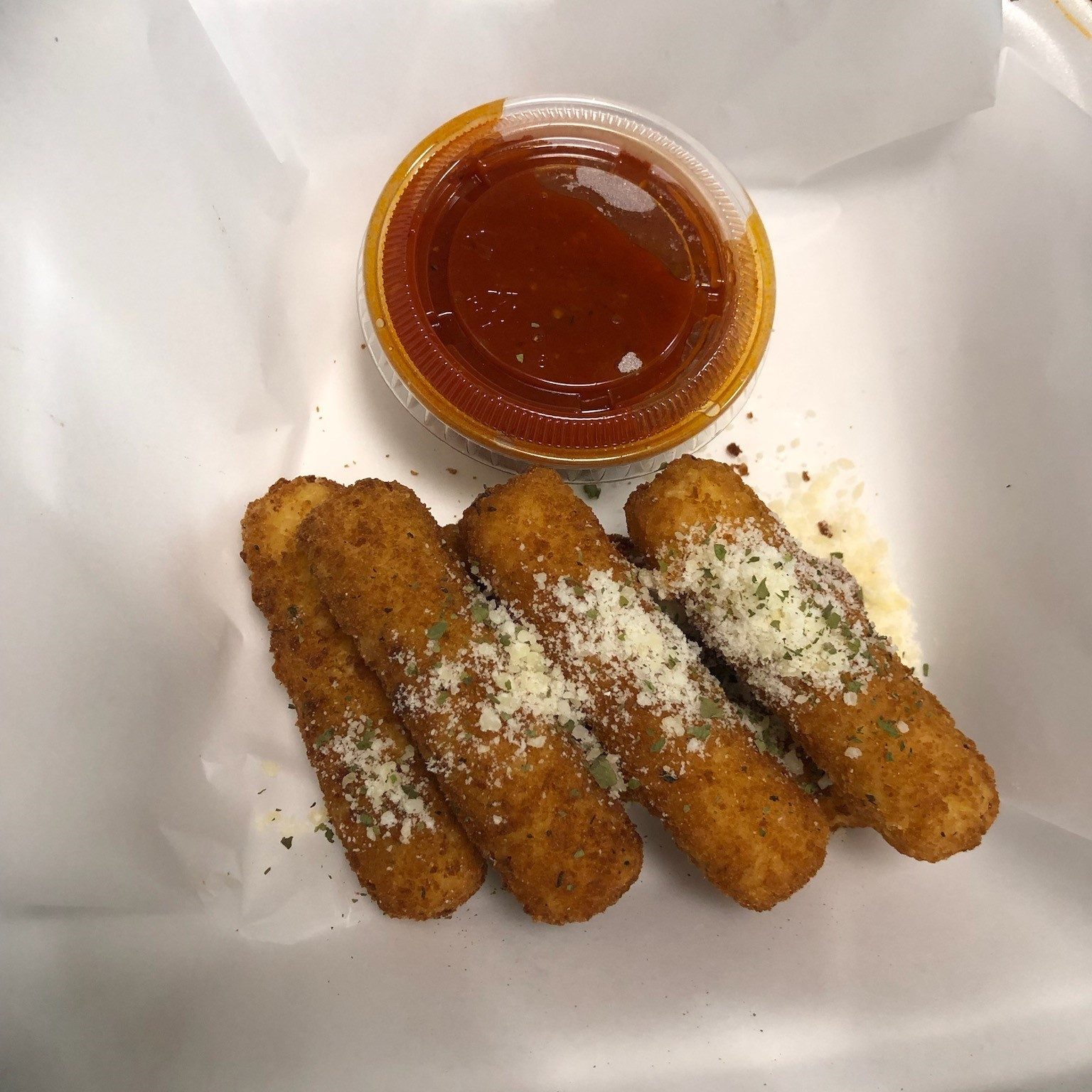 Mozzarella Sticks.