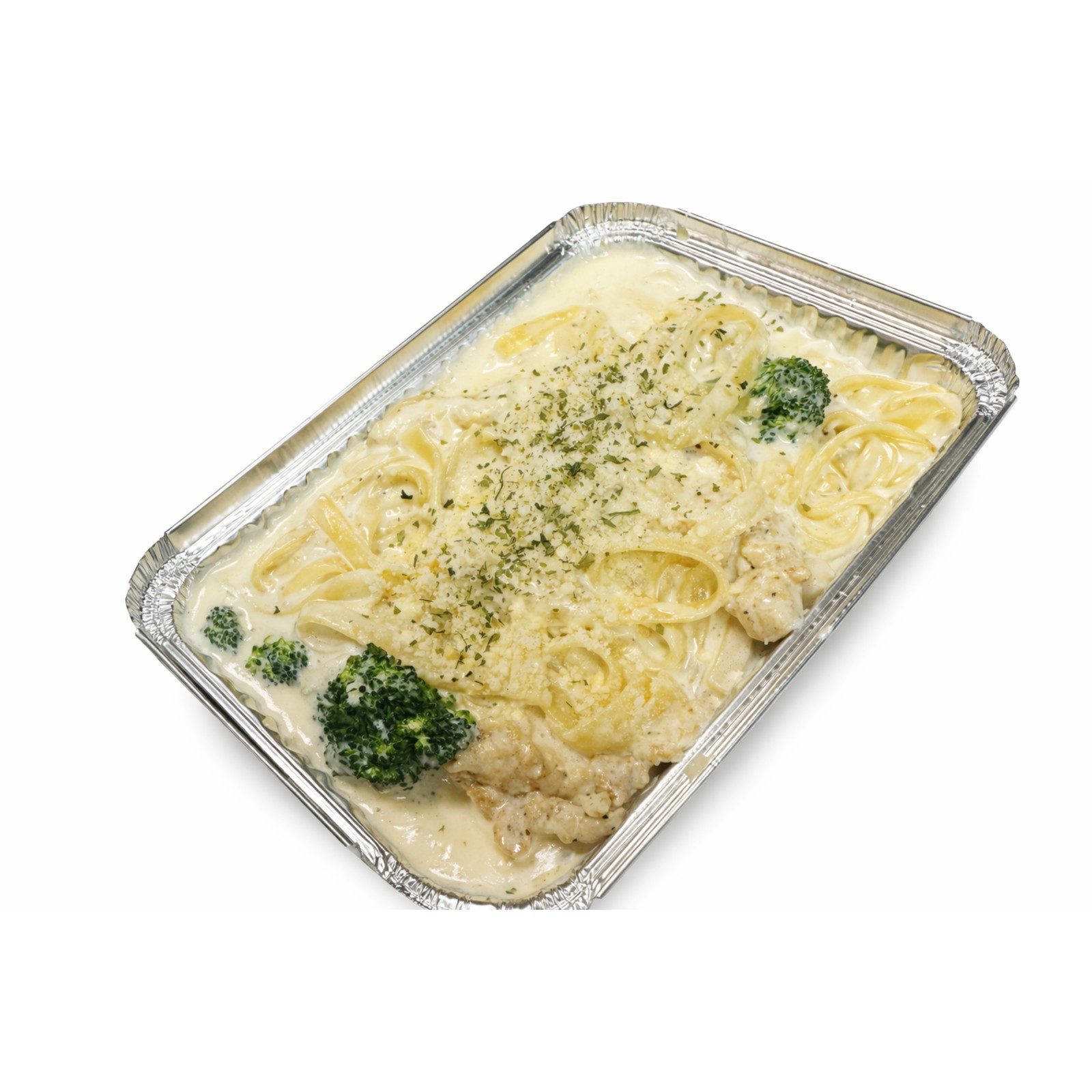 Tuesday Fettuccini Alfredo with Chicken Broccoli.