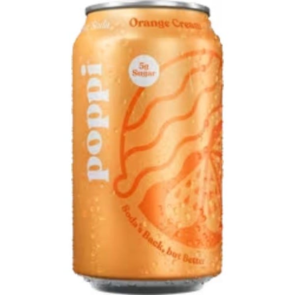 Can Poppi Orange Cream.